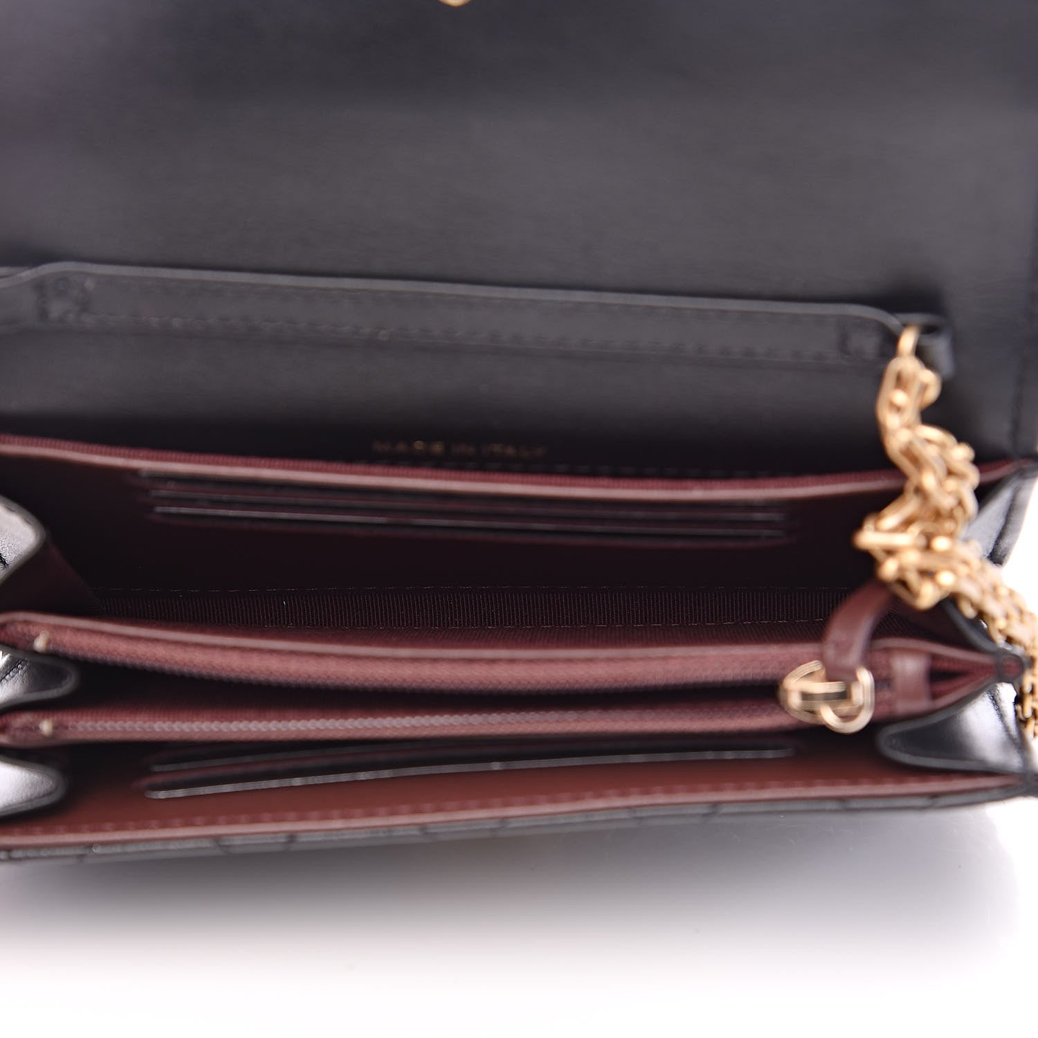Chanel Aged Calfskin Quilted 2.55 Reissue Clutch With Chain Black 5 of 12