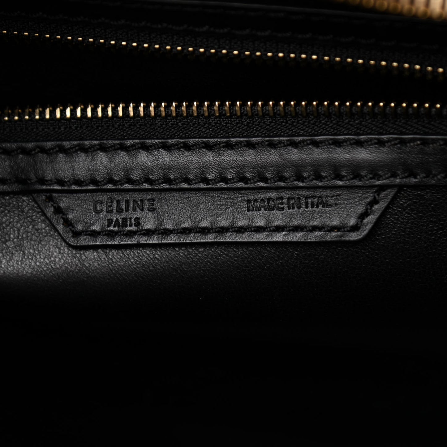 Smooth Calfskin Mini Luggage Black