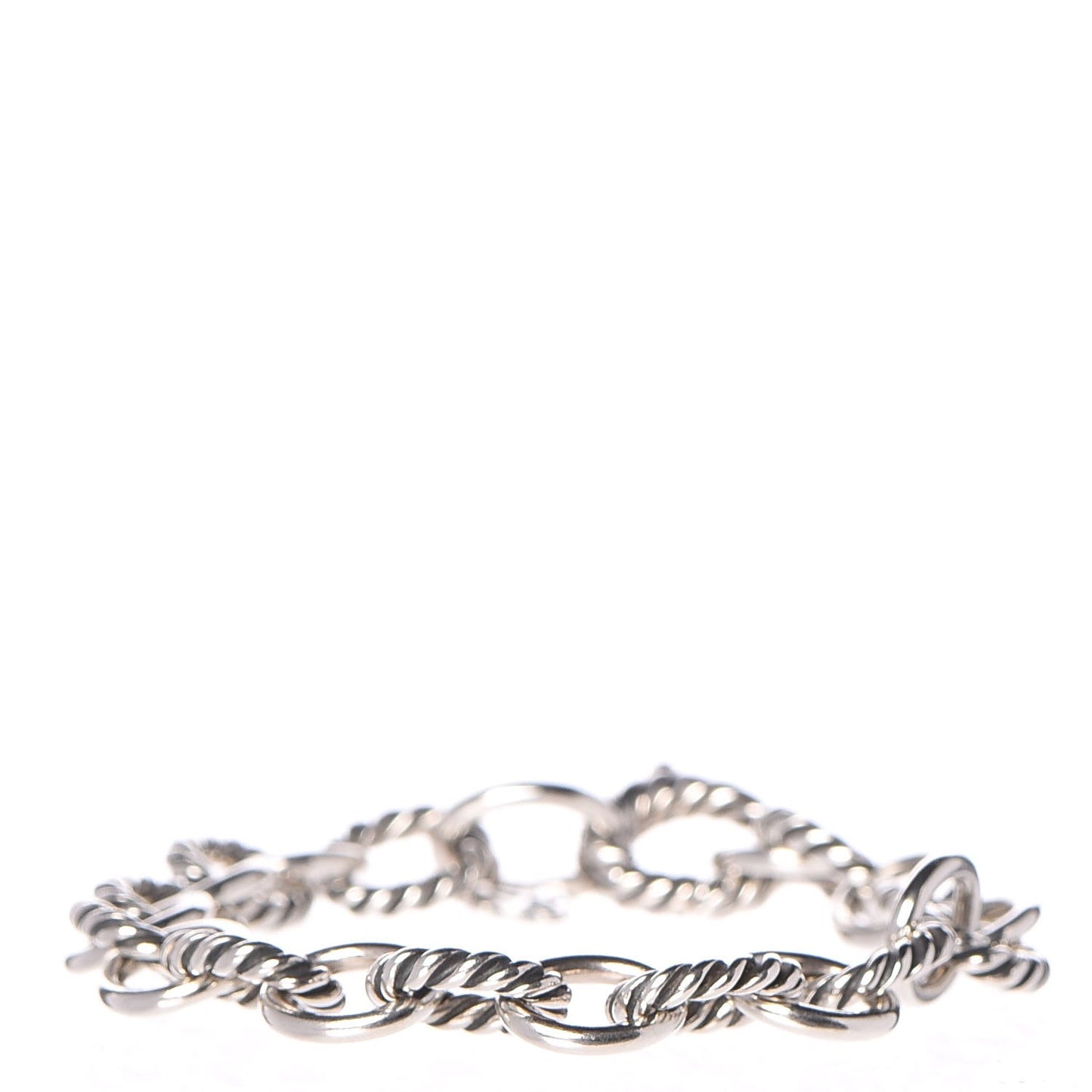 Sterling Silver 10mm Medium Oval Link Bracelet