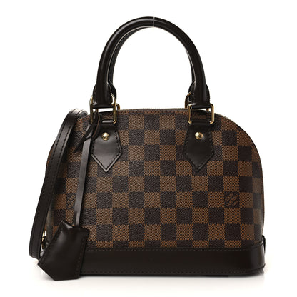Louis Vuitton Damier Ebene Alma BB 1 of 9