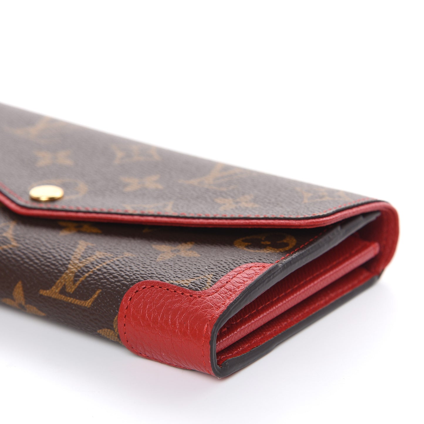 Monogram Sarah Retiro Wallet Cherry