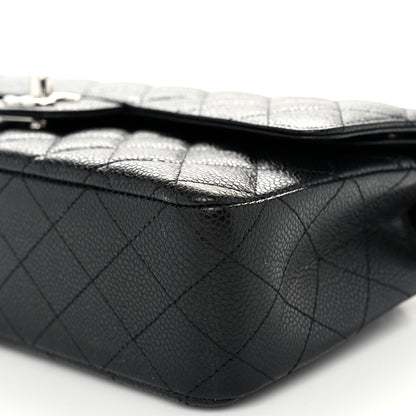 Chanel Caviar Quilted Medium Double Flap Black 10 of 10