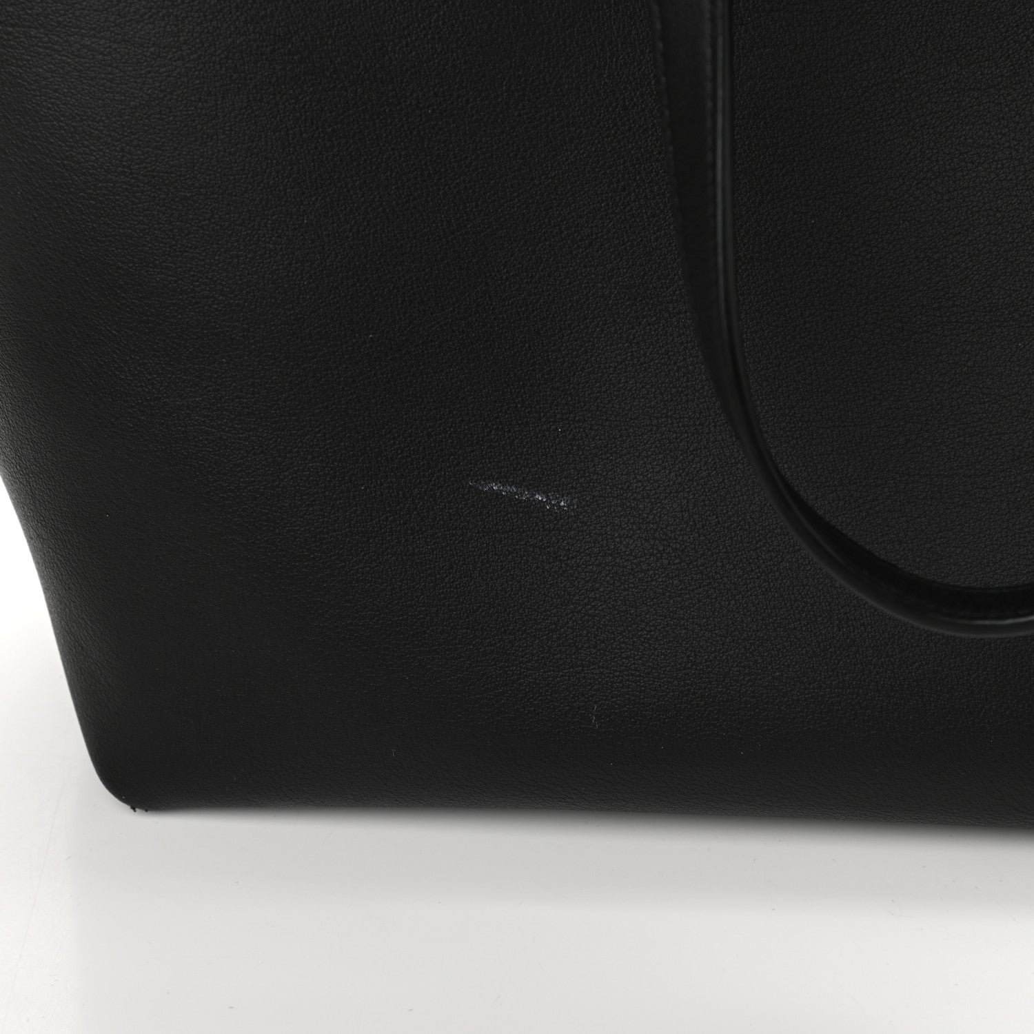 Saint Laurent Calfskin Large Shopping Tote Black 12 of 12