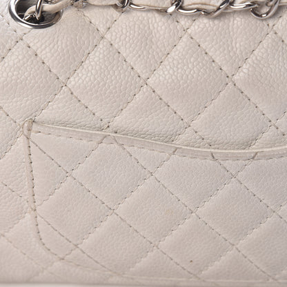 Chanel Soft Caviar Quilted East West Flap White 23 of 31
