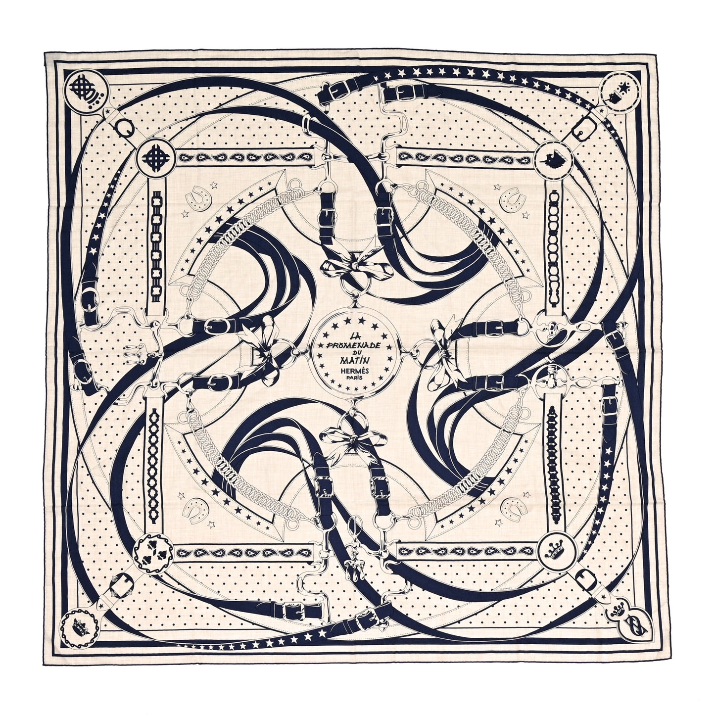 Cashmere Silk La Promenade Du Matin Shawl 140 Naturel Marine Black
