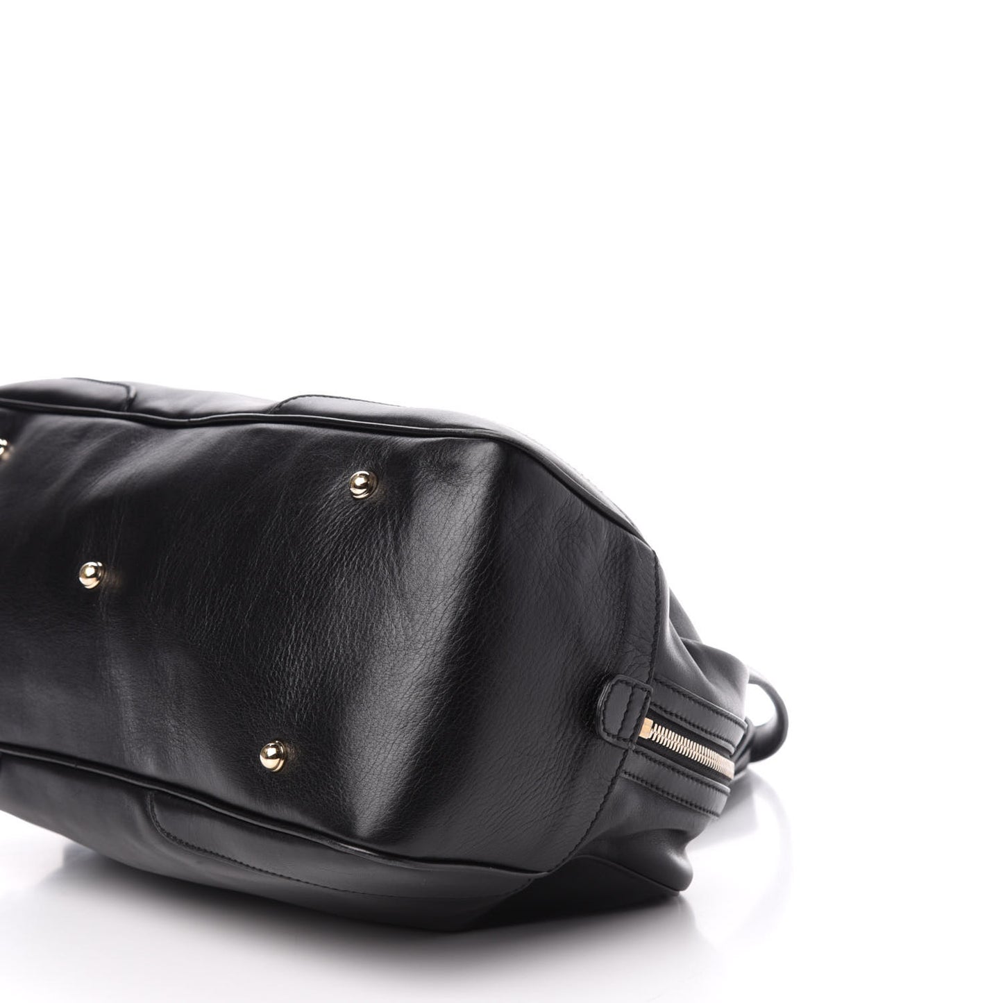 Calfskin Bamboo Boston Black