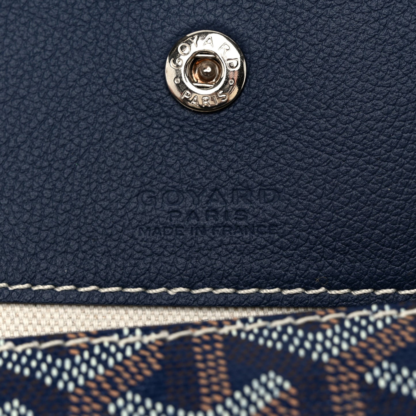 Goyardine Saint Louis PM Navy
