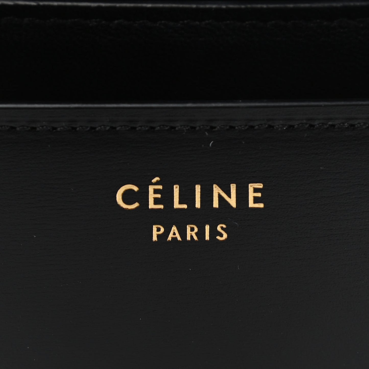Box Calfskin Medium Classic Box Flap Bag Black