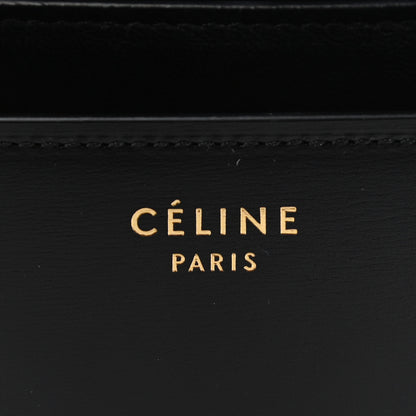 Celine Box Calfskin Medium Classic Box Flap Bag Black 6 of 12