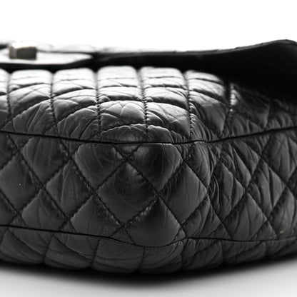 Chanel Aged Calfskin Reissue XL Maxi Flap Black 10 of 15