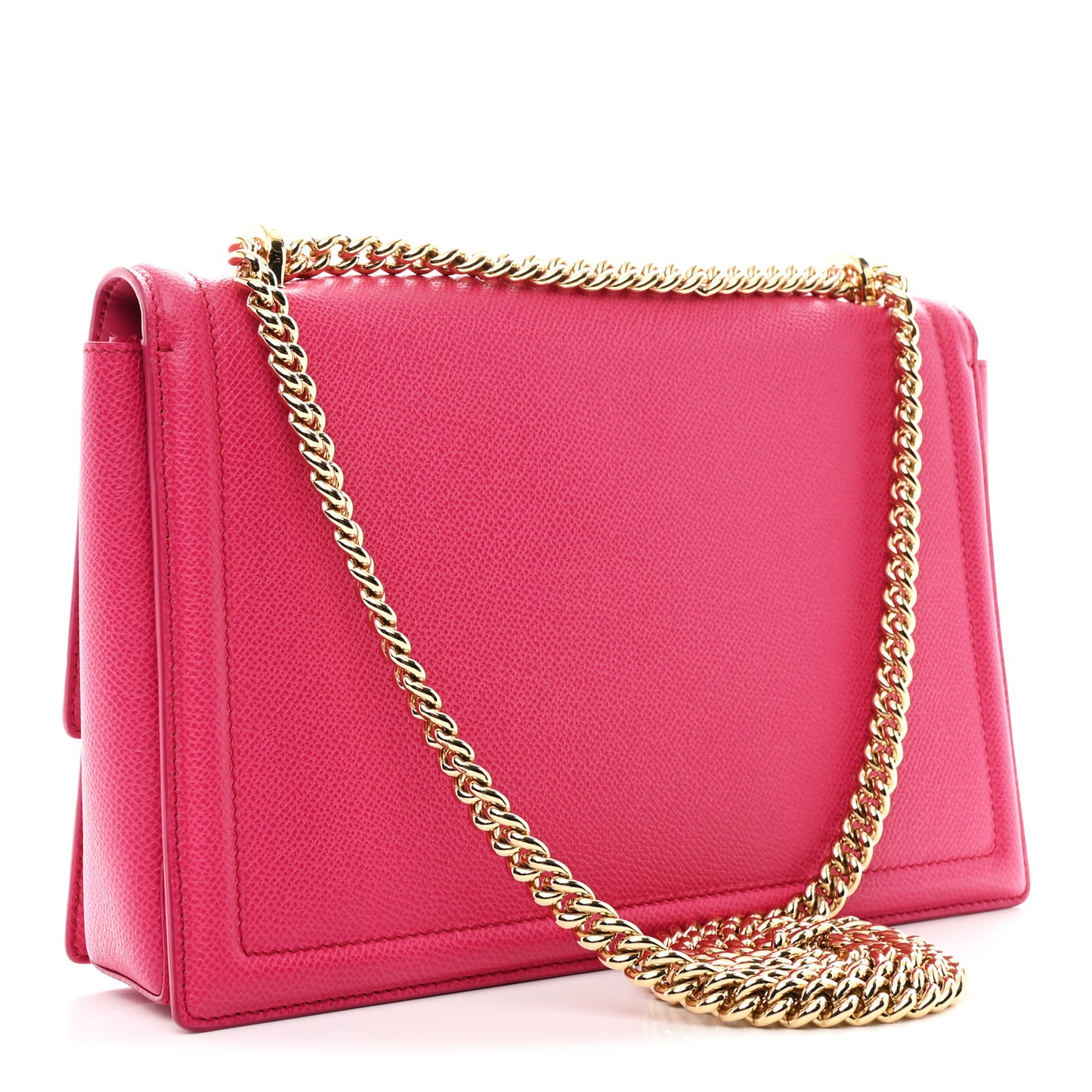 Printed Calfskin Ginny Shoulder Bag Begonia