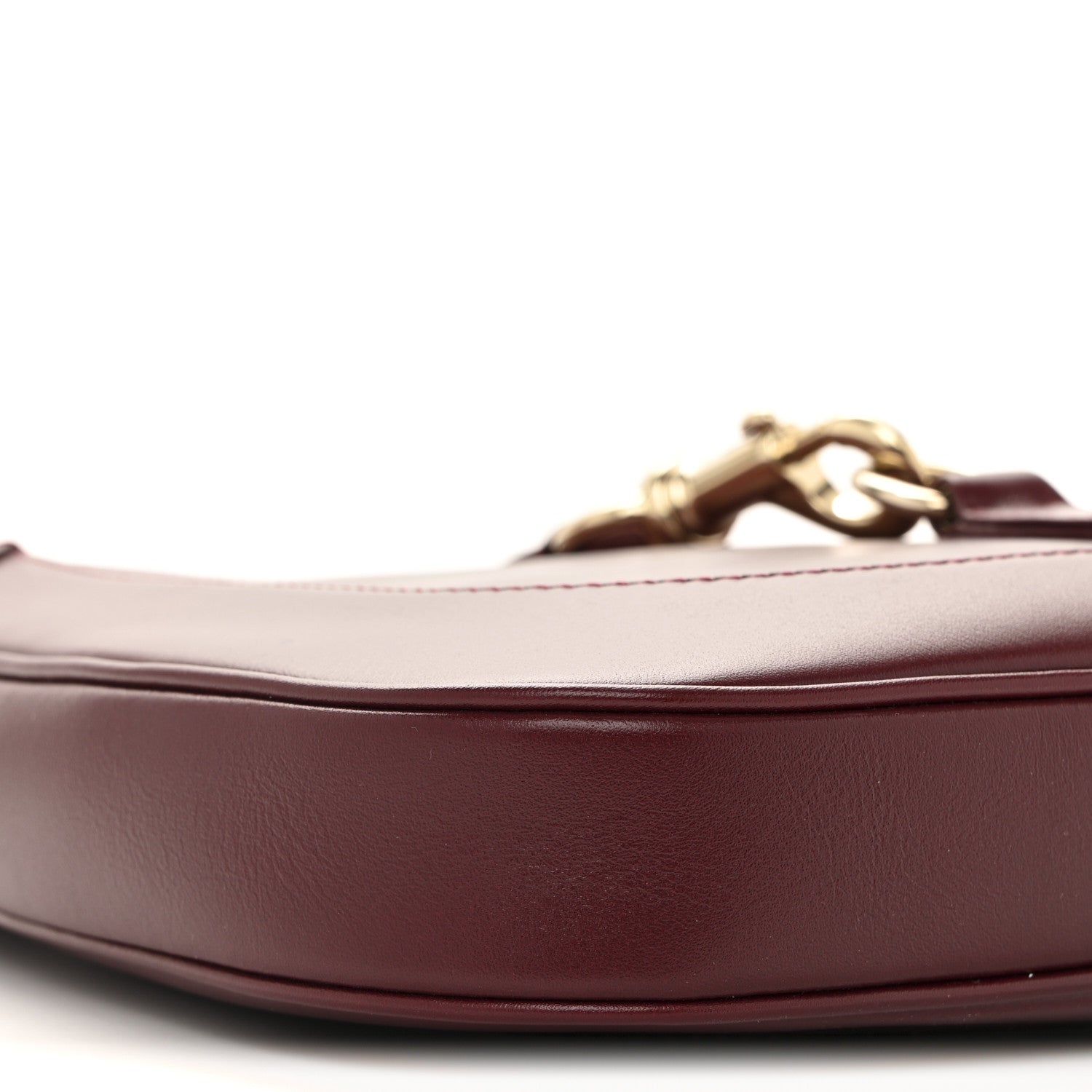 Gucci Calfskin Small Jackie Shoulder Bag Rosso Ancora 9 of 11