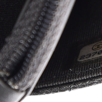 Chanel Calfskin Quilted Reissue Wallet On Chain WOC Charcoal 8 of 11