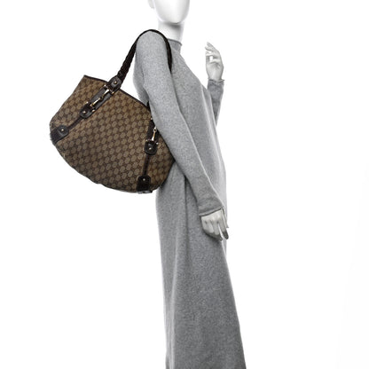 Gucci Monogram Medium Pelham Shoulder Bag Dark Brown 2 of 11