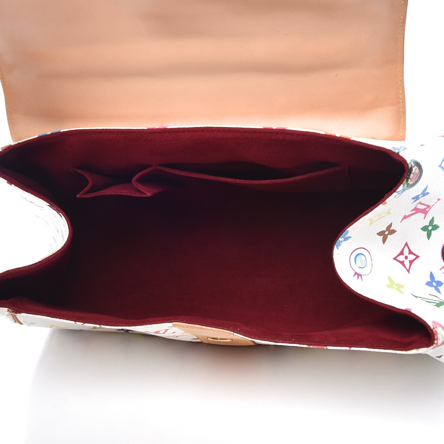 Louis Vuitton Monogram Multicolor Murakami Eye Love You White 5 of 18
