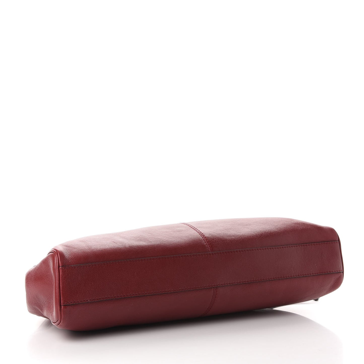 Calfskin Large Re(Belle) Top Handle Bag Red