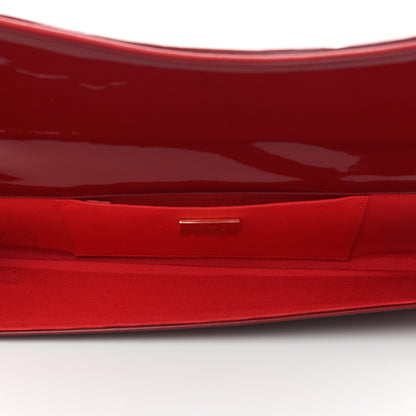 Christian Louboutin Patent Pigalle Clutch Rouge Imperial 5 of 7