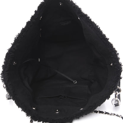 Chanel Canvas Small Double Face Tote Black 4 of 11