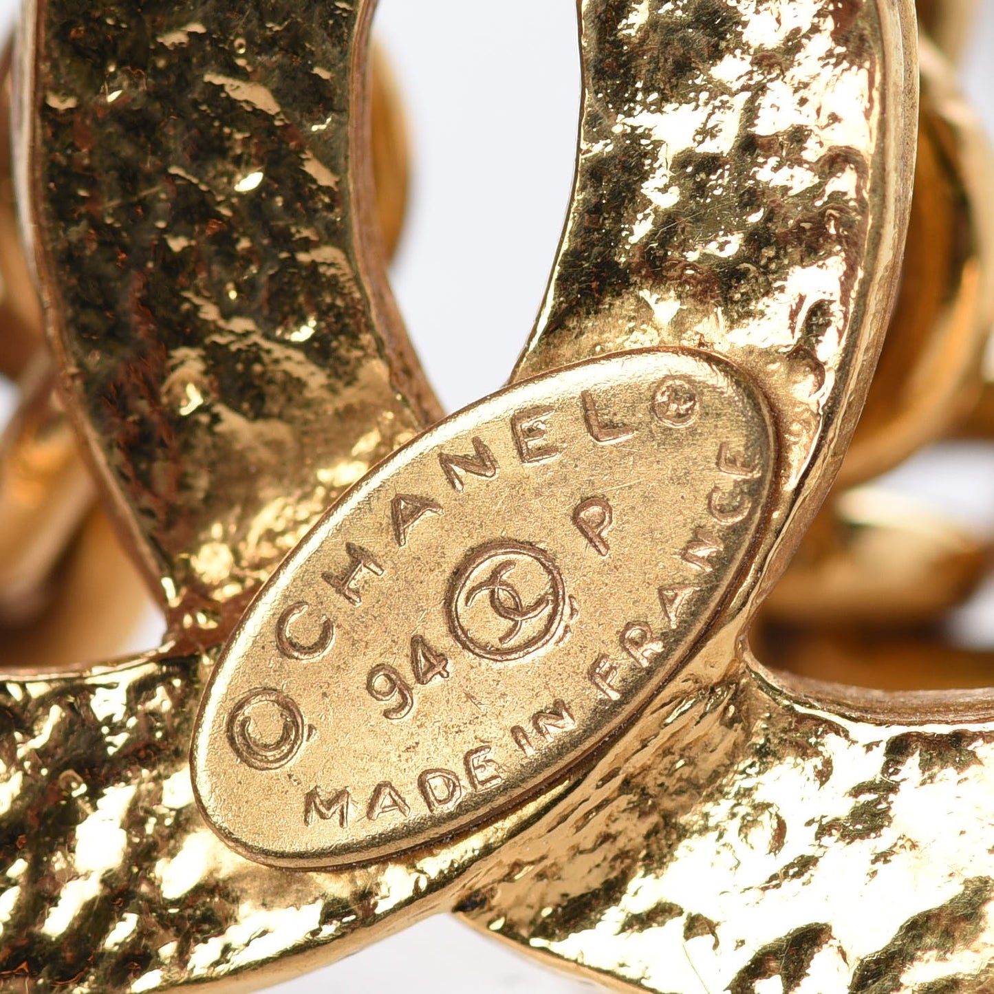 CC Chain Necklace Gold