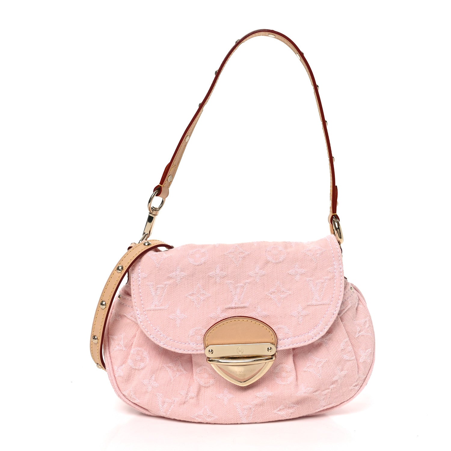 Louis Vuitton Monogram Denim Sunset Washed Pink 1 of 9