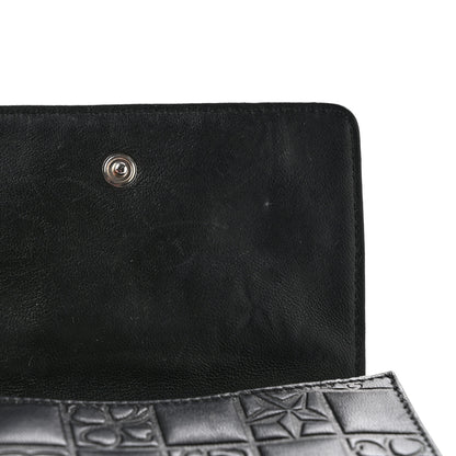 Chanel Calfskin Lucky Symbols Compact French Flap Wallet Black 9 of 12