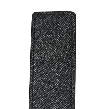Louis Vuitton Calfskin Monogram 30mm LV Initiales Reversible Belt 90 36 Black 3 of 4
