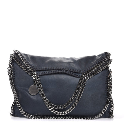 Stella McCartney Shaggy Deer Falabella Fold Over Tote Blue 1 of 7