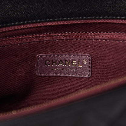 Chanel Caviar Quilted Small Coco Handle Flap Black 5 of 9