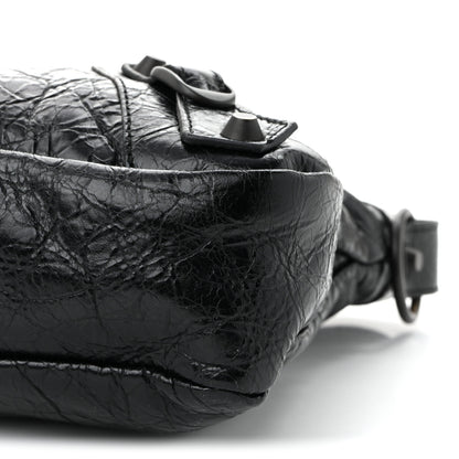 Balenciaga Agneau Arena Classic Hardware Le City First Bag Black 11 of 11