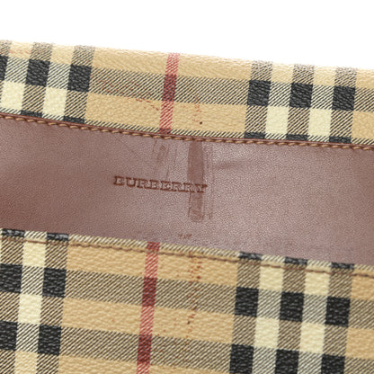 Burberry Haymarket Check Messenger Bag Brown 13 of 17