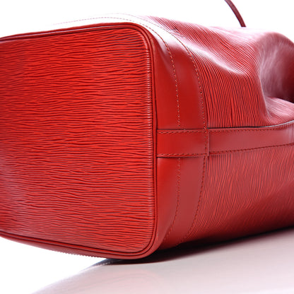 Louis Vuitton Epi Noe Castillan Red 10 of 12