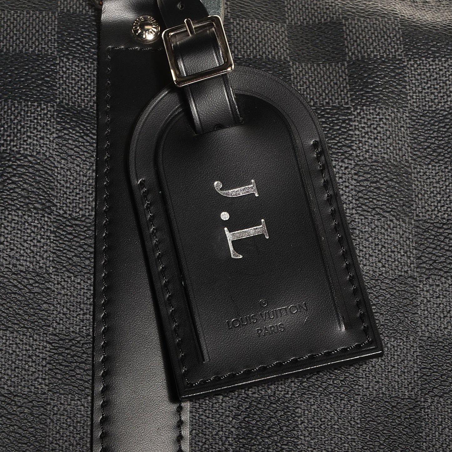 Damier Graphite Keepall Bandouliere 55