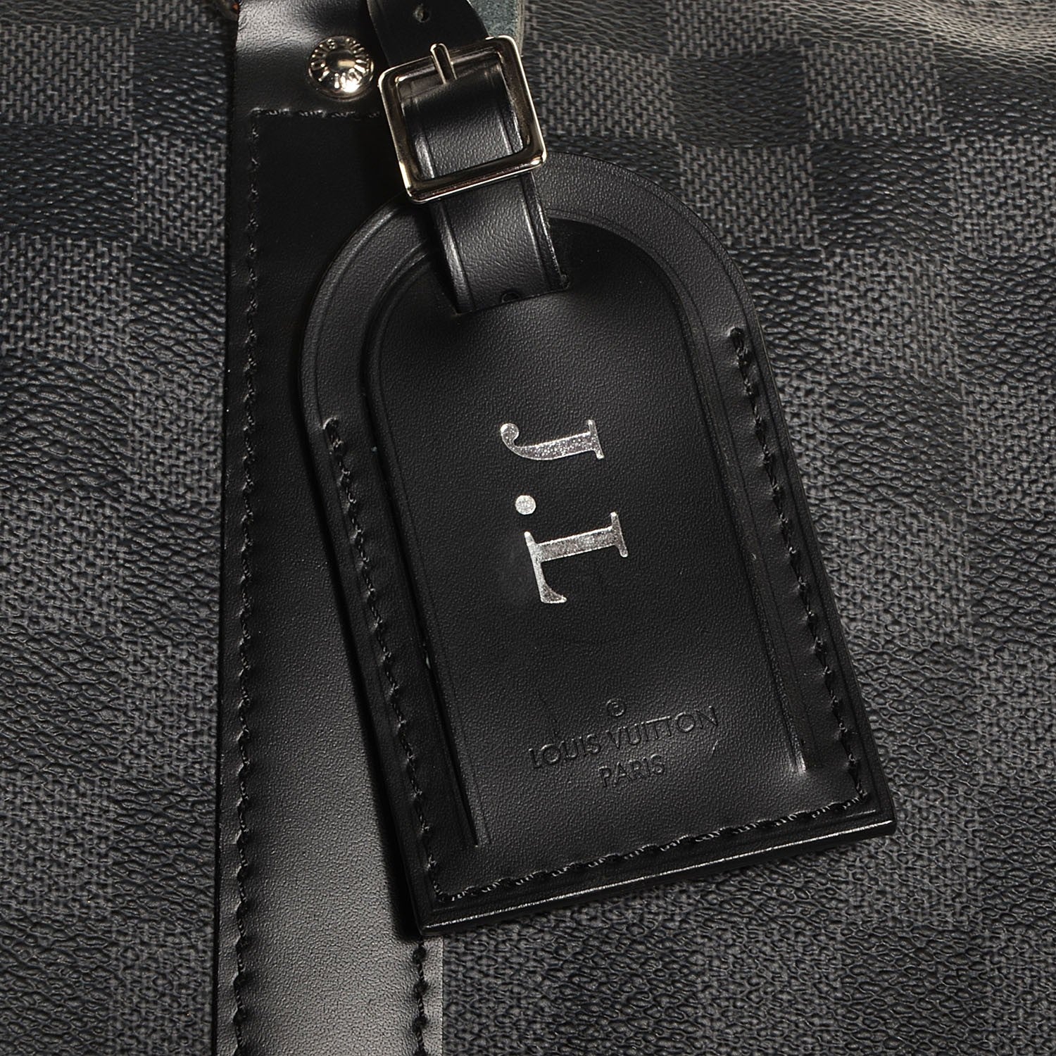 Louis Vuitton Damier Graphite Keepall Bandouliere 55 7 of 8