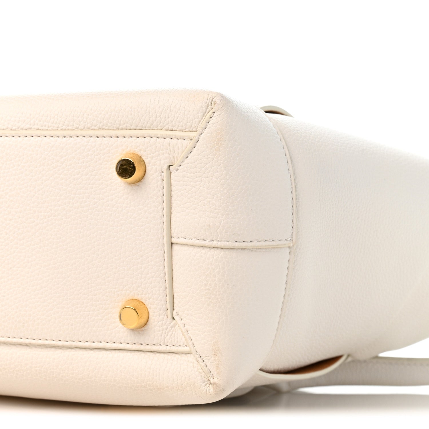 Bottega Veneta French Calfskin Maxi Intrecciato Medium Arco Bianco 9 of 13