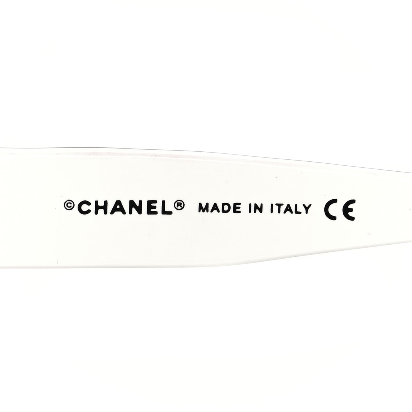 Quilted CC Mod Sunglasses 5120 Black White