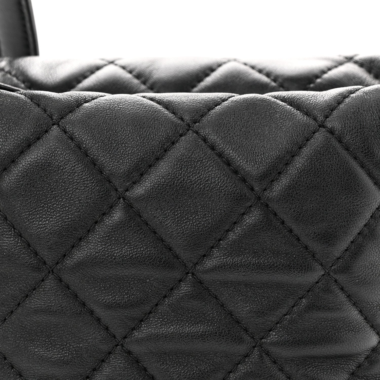 Chanel Lambskin Quilted Small Perfect Meeting Hobo Black 8 of 11