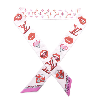 Louis Vuitton Silk Lucky Monogram BB Bandeau Rose Pop 1 of 4