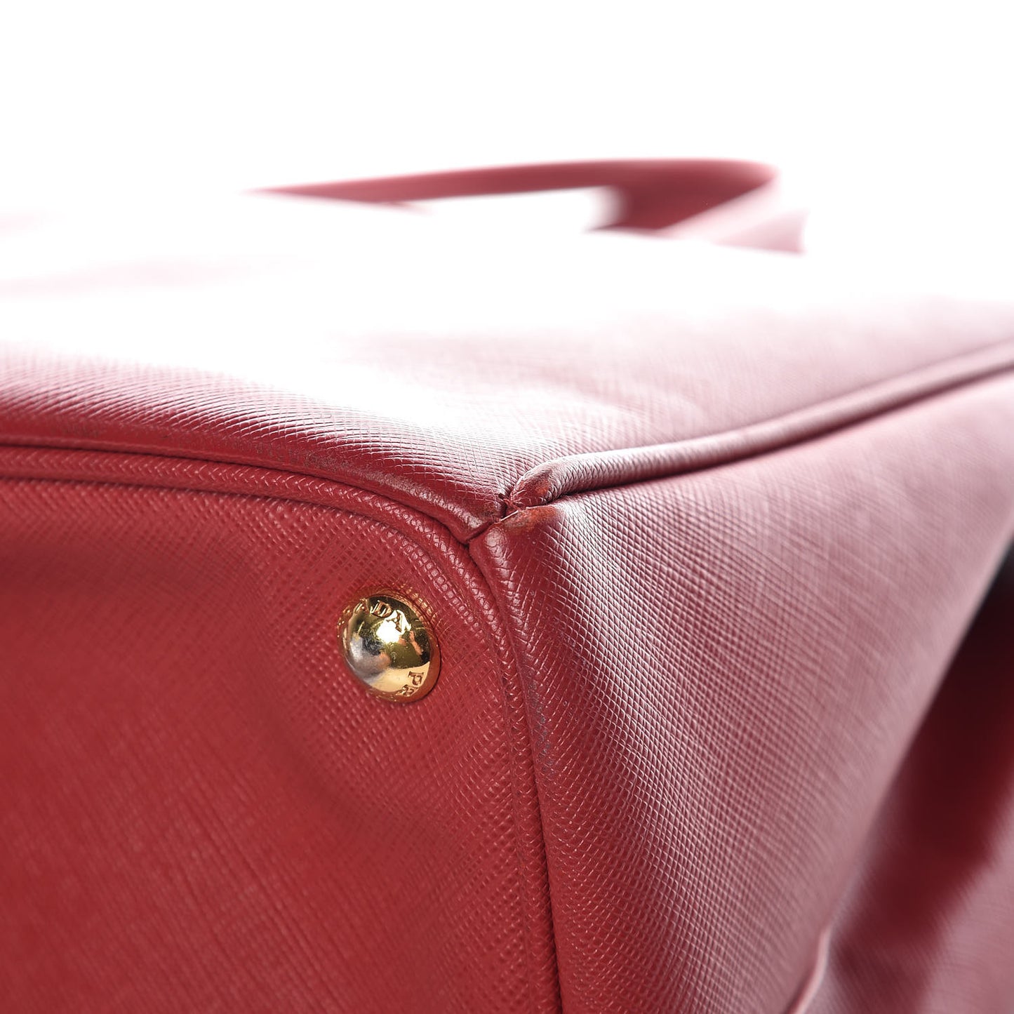 Saffiano Lux Large Tote Fuoco
