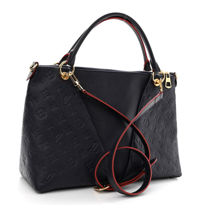 Louis Vuitton Empreinte V Tote MM Marine Rouge 3 of 9
