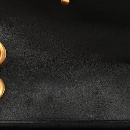 Gucci Velvet Matelasse Mini GG Marmont Shoulder Bag Black 13 of 13