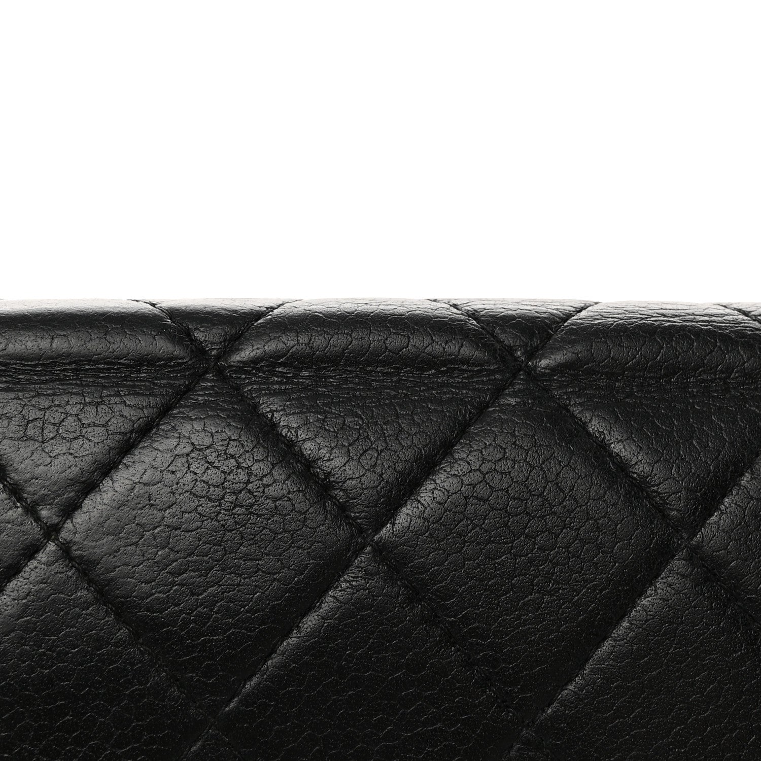 Chanel Caviar Quilted Yen Wallet Black 12 of 14