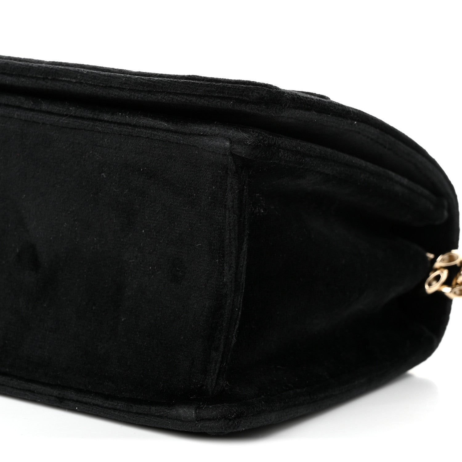 Christian Dior Velvet Small Diorama Flap Bag Black 9 of 9