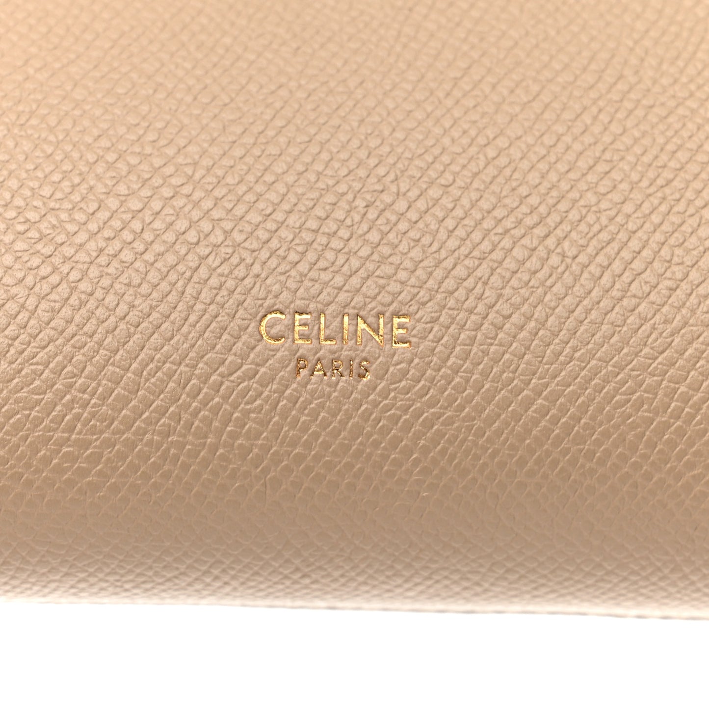 Grained Calfskin Nano Belt Bag Light Taupe