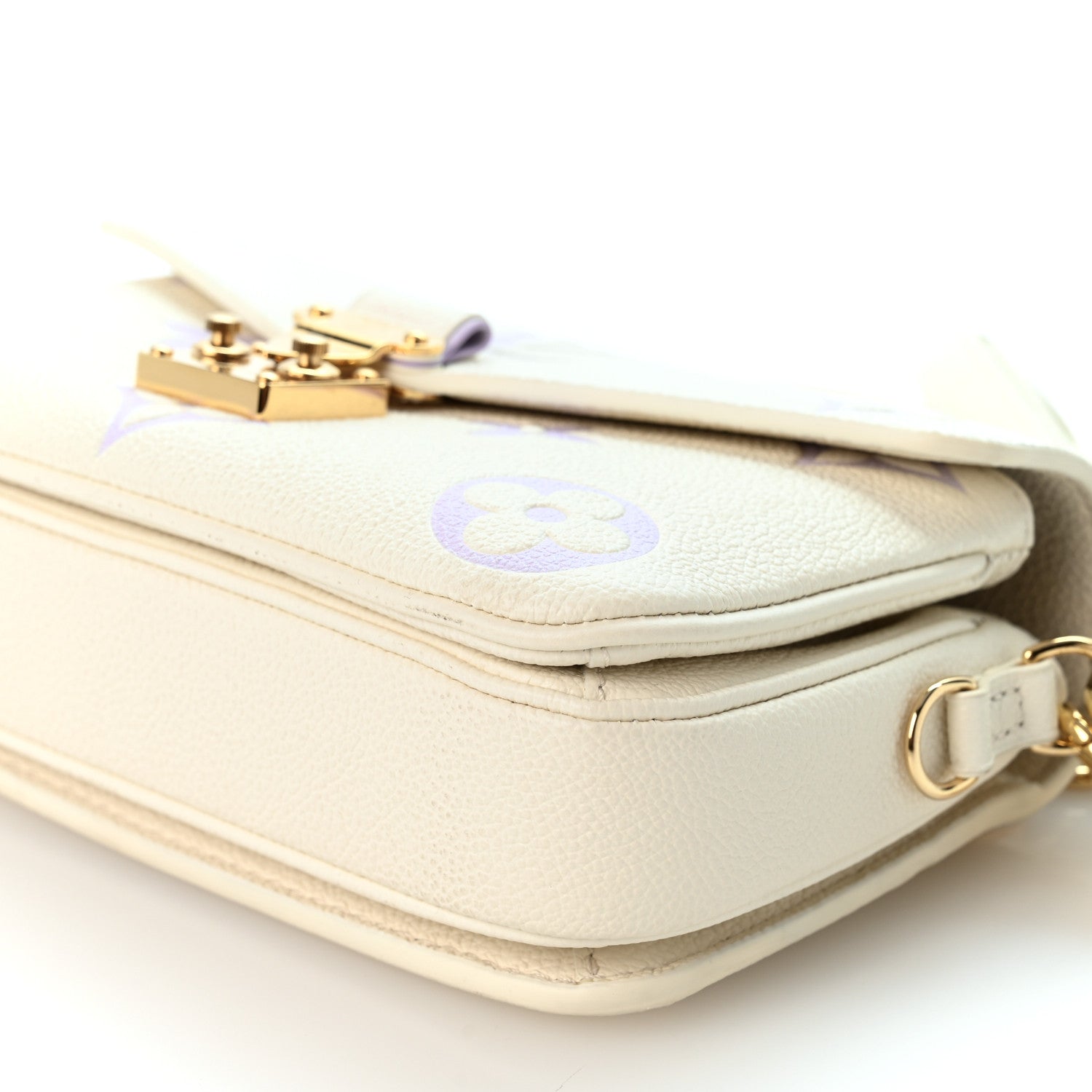 Louis Vuitton Empreinte Monogram Giant Pochette Metis East West Latte Bubble Tea 9 of 9