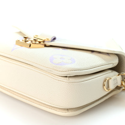 Louis Vuitton Empreinte Monogram Giant Pochette Metis East West Latte Bubble Tea 9 of 9
