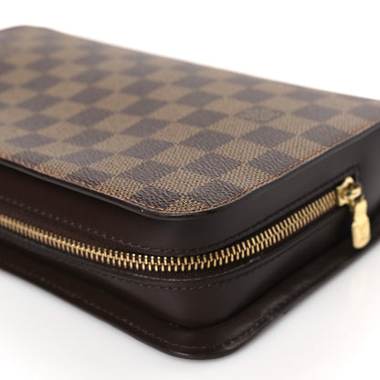 Louis Vuitton Damier Ebene Pochette Saint Louis Clutch 8 of 8
