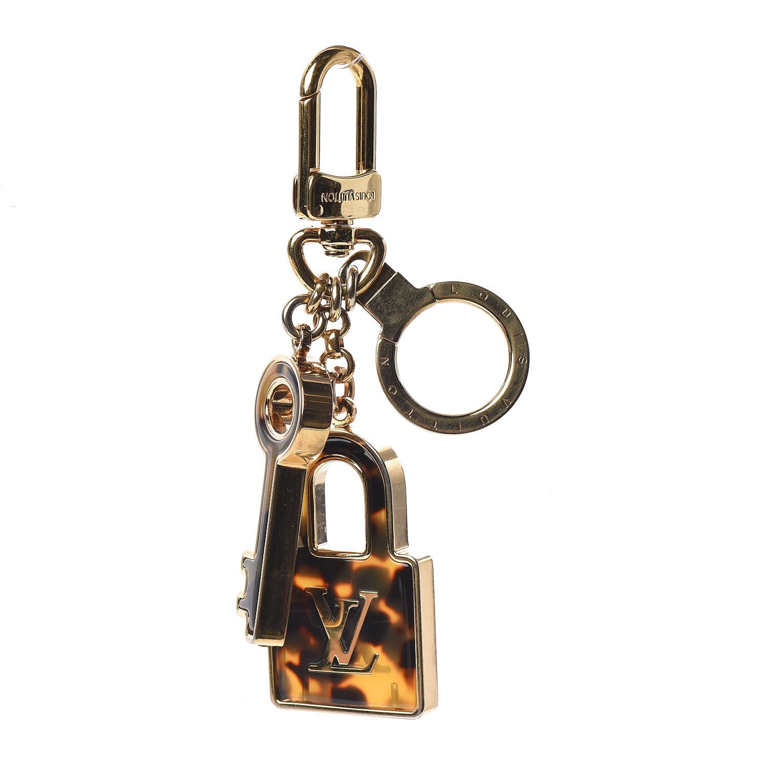 Louis Vuitton Acetate Confidence Bag Charm Key Holder 1 of 3