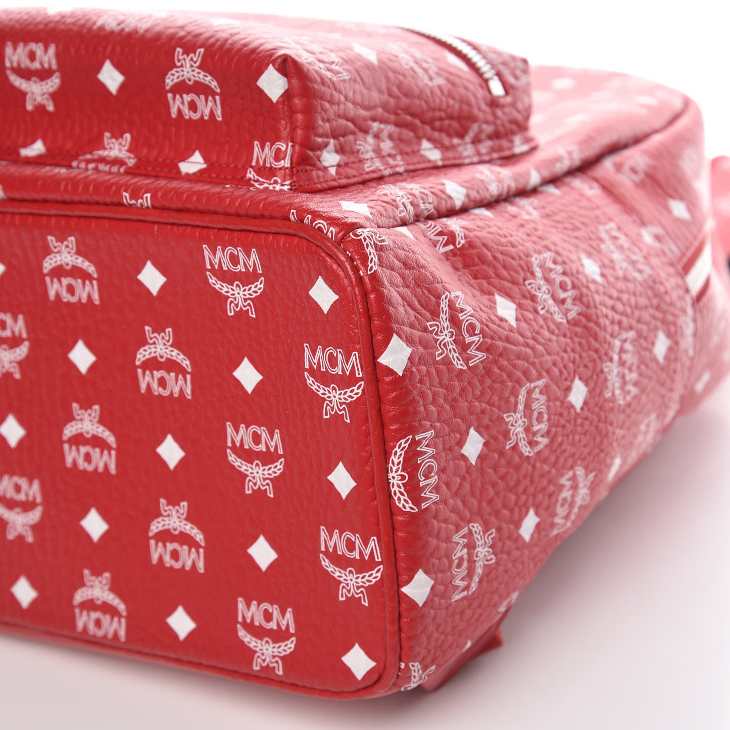 Visetos Medium Stark Backpack Red White