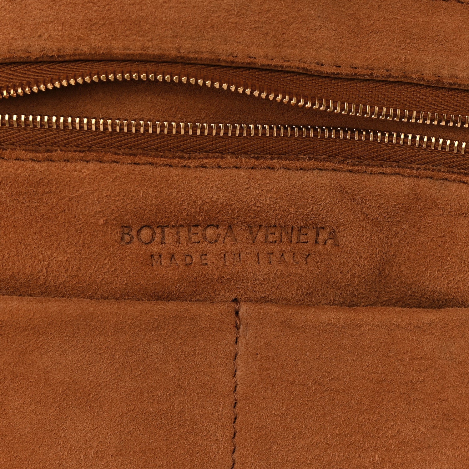 Bottega Veneta French Calfskin Maxi Intrecciato Medium Arco Caramel 6 of 11