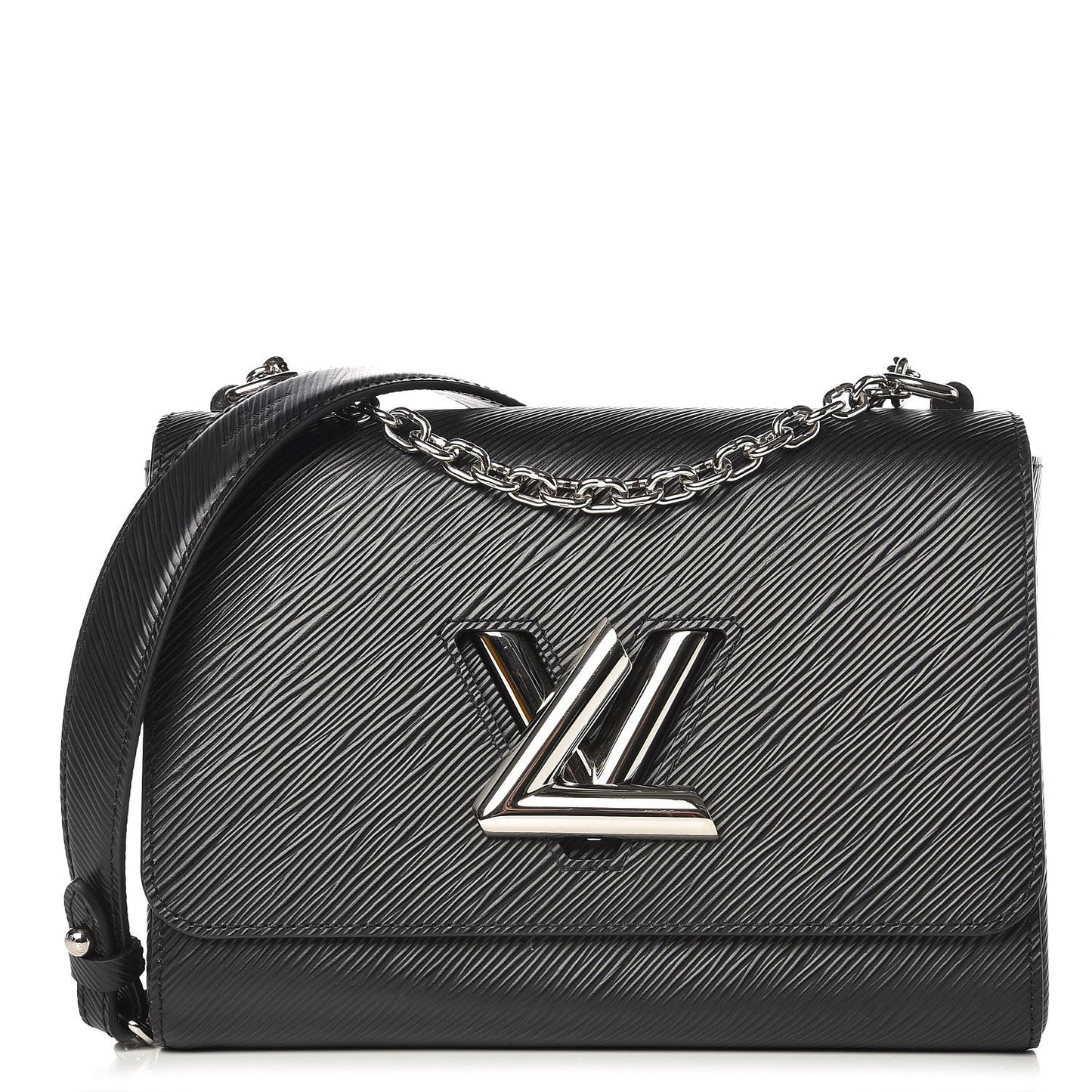 Epi Twist Shoulder Bag MM Black
